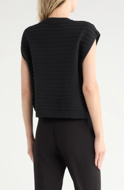 Rag & Bone Evelyn Boxy Cotton Blend Sweater Vest