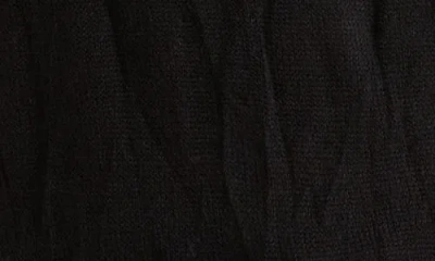 Helmut Lang Crush Short Sleeve Wool Blend Sweater
