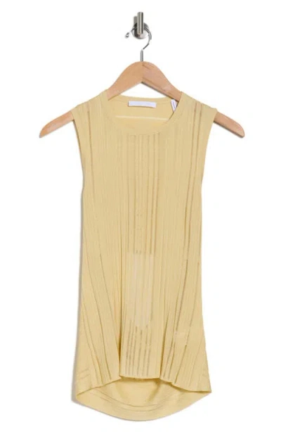 Helmut Lang Open Back Semisheer Sleeveless Sweater