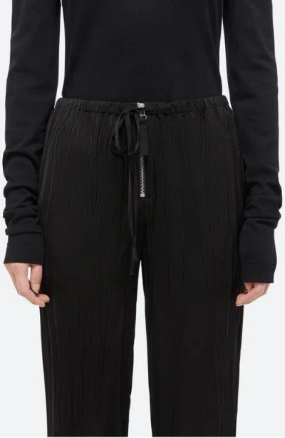 Helmut Lang Crush Drawstring Waist Pants
