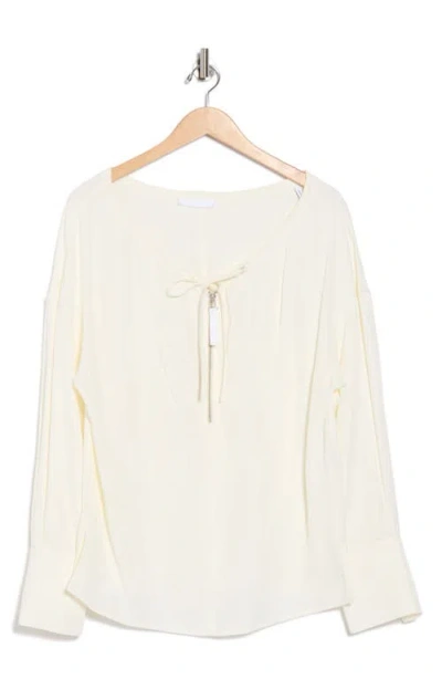 Helmut Lang Reversible Long Sleeve Drawstring Top