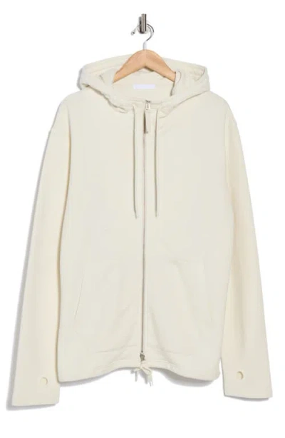 Helmut Lang Front Zip Organic Cotton Hoodie