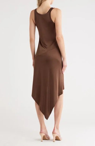 Helmut Lang High-low Midi Dress