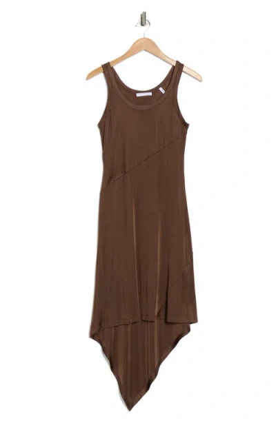 Helmut Lang High-low Midi Dress