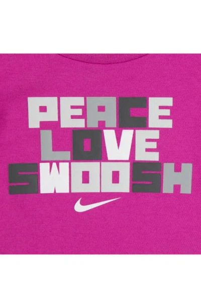 Nike Kids' Snackpack Graphic T-shirt In Pink