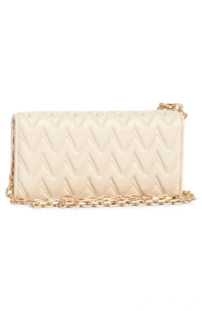 Valentino By Mario Valentino Cesare Sauvage Quilted Leather Wallet On A Chain