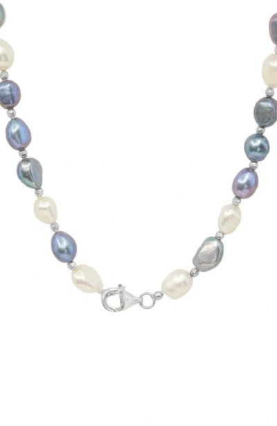 Effy Sterling Silver Freshwater Pearl Necklace