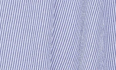 Wishlist Stripe Smocked Romper In Purple