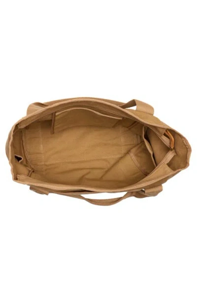 New Amsterdam Leatherworks Liliana Canvas Tote Bag