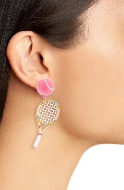 Baublebar Tennis Racket Drop Earrings