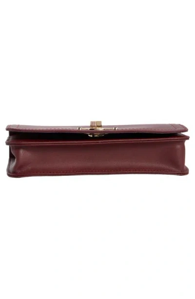 Longchamp Leather Wallet On A Chain