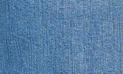 Kensie The Crop Wide Leg Jeans In Blue