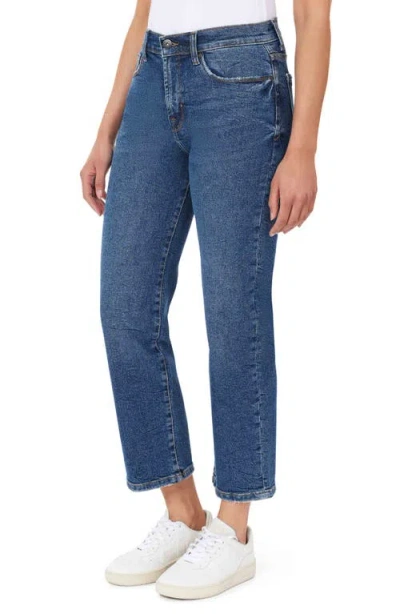 Kensie Straight Leg Jeans In Black
