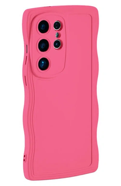 Auramma Fuchsia Wavy S24 Ultra Phone Case