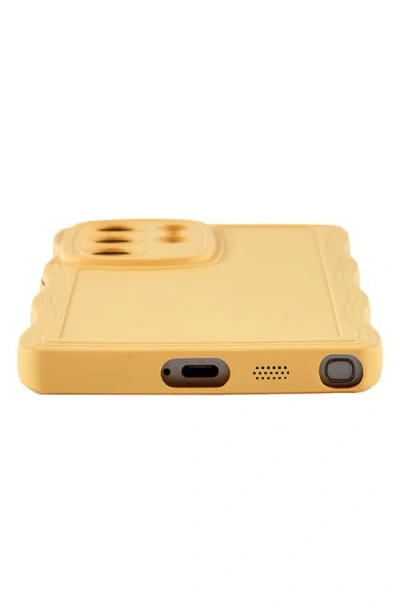 Auramma Yellow Wavy S24 Ultra Phone Case