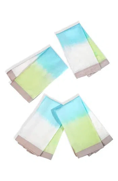 Tiramisu 4-pack Tropical Sunrise Napkins