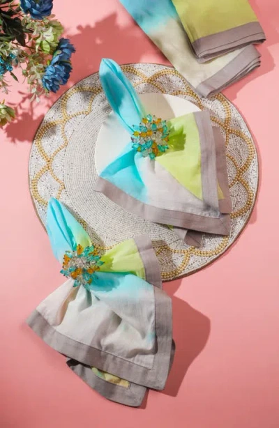 Tiramisu 4-pack Tropical Sunrise Napkins