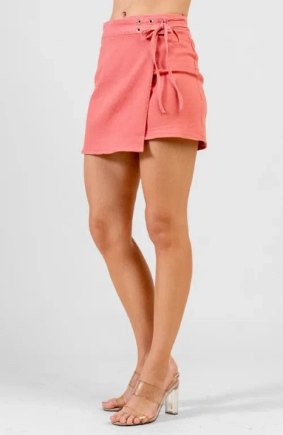 Beivy Stretch Twill Wrap Skirt
