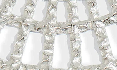 Tiramisu Celestial Lattice Platinum Charger Plate