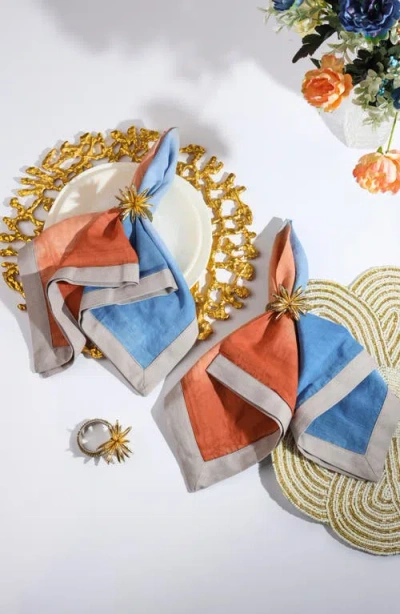 Tiramisu 4-pack Tropical Sunrise Napkins