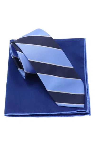 Ben Sherman Stripe Tie & Pocket Square Box Set