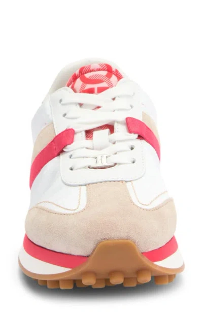 Ferragamo Iulia Suede-trim Sneaker