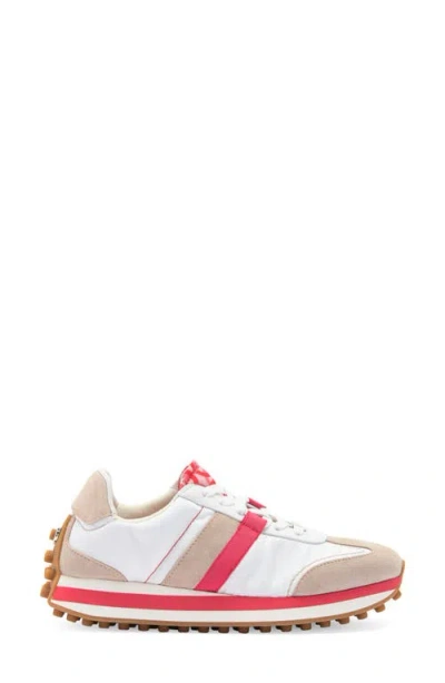 Ferragamo Iulia Suede-trim Sneaker