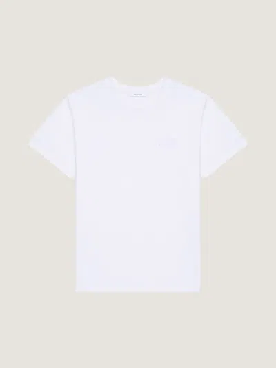 Givenchy T-shirt En Coton Avec Patch  In Gray