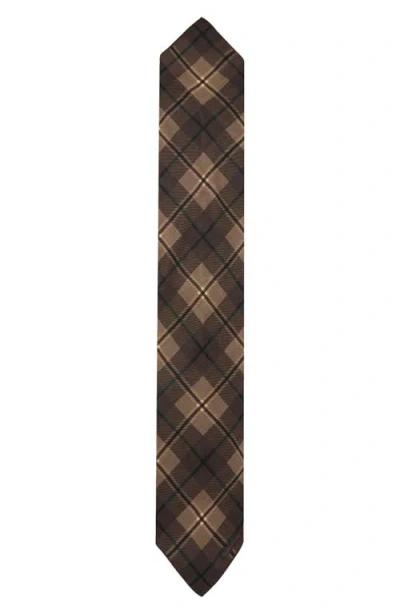 Ralph Lauren Purple Label Plaid Cashmere & Silk Cravat