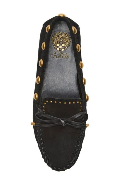 Vince Camuto Sennett Studded Loafer In Black