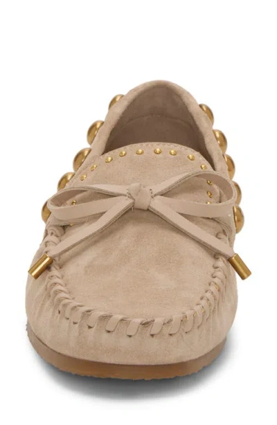 Vince Camuto Sennett Studded Loafer In Neutral