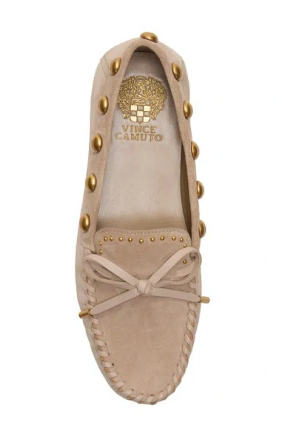 Vince Camuto Sennett Studded Loafer In Neutral