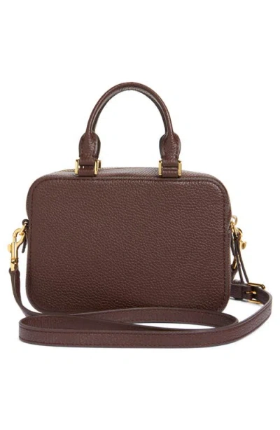 Veronica Beard Boxy Top Handle Leather Bag