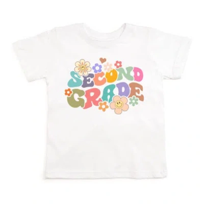 Sweet Wink Girls' Second Grade Retro Short Sleeve T-shirt - Little Kid, Big Kid In Multi