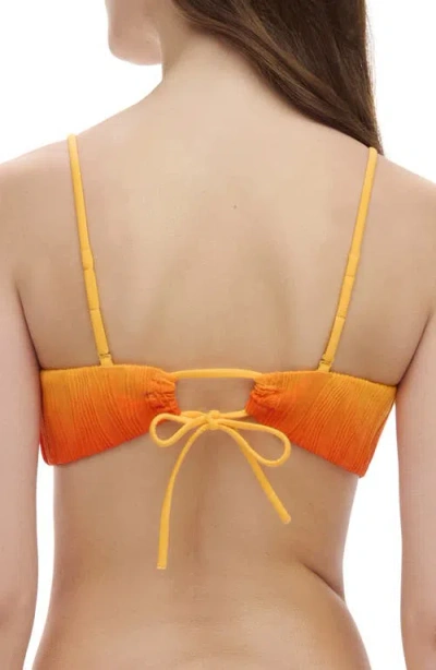 Chantelle Pulp Jacquard Bikini Top In Multi