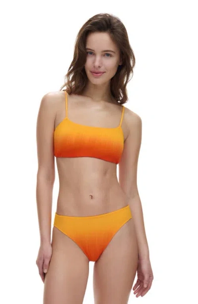 Chantelle Pulp Jacquard Bikini Top In Multi