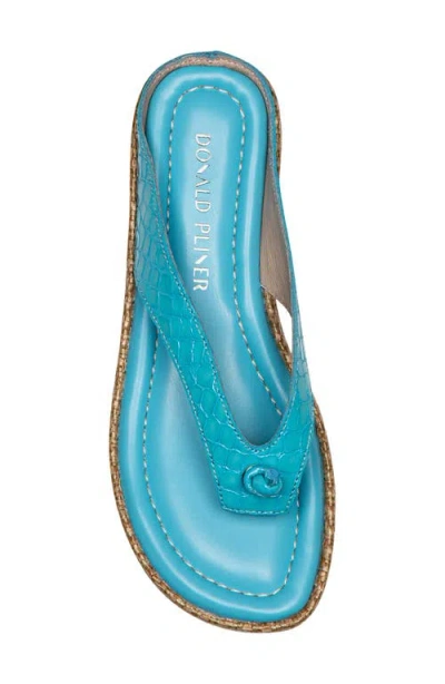 Donald Pliner Seena Platform Wedge Flip Flop