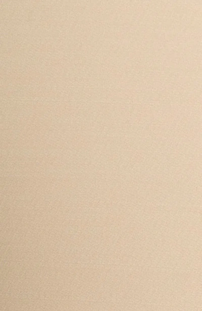 Valentino Garavani Solid Crepe Couture Minidress In Neutral