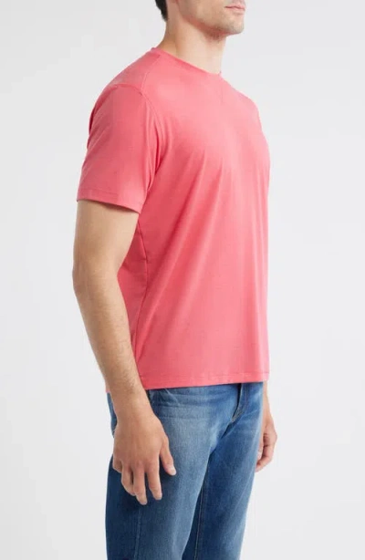 Johnnie-o Course Performance T-shirt In Pink