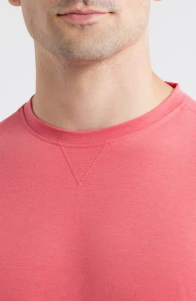Johnnie-o Course Performance T-shirt In Pink