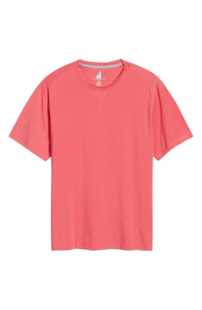 Johnnie-o Course Performance T-shirt In Pink