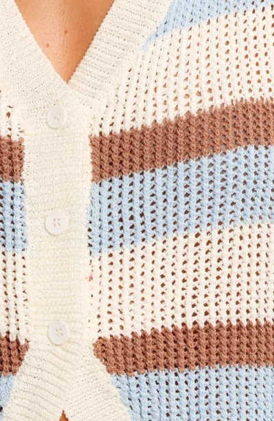 Petal And Pup Petal & Pup Talia Stripe Sweater Vest In White