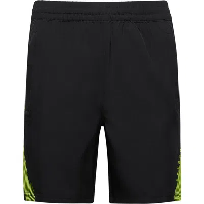 Psycho Bunny Kids' Sullivan Athletic Shorts In Black