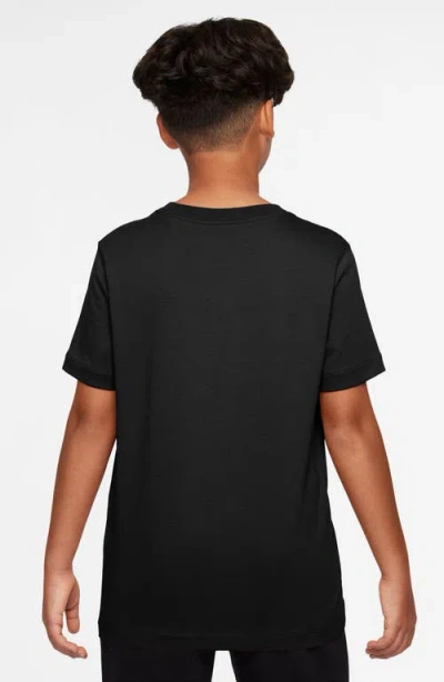 Nike Kids' Shiba Graphic T-shirt In Black