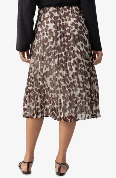 Sanctuary Pleated Midi Skirt