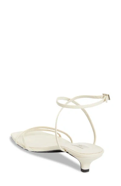 Totême Toteme Crossover Sandals In White