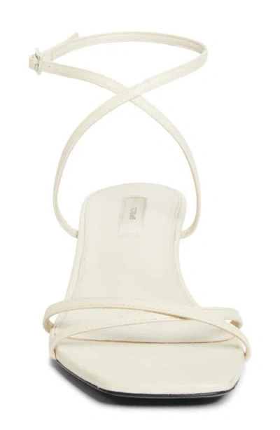 Totême Toteme Crossover Sandals In White