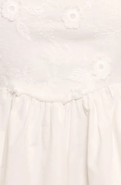 Petal And Pup Petal & Pup Lynne Tie Strap Minidress In White