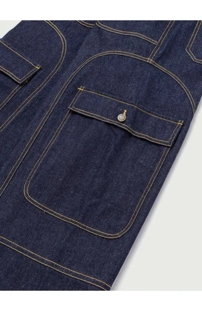 Honor The Gift High Waist Carpenter Jeans In Blue