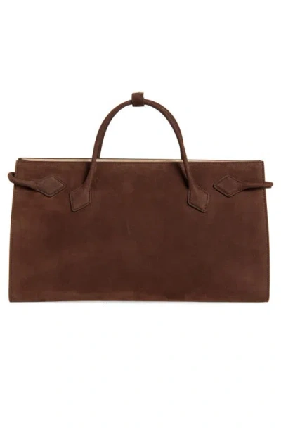 Alaïa Le Teckel Suede Tote